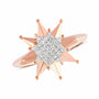 0,21 Karat Tasarım Pırlanta Yüzük "Yıldız" - Venta Jewelry