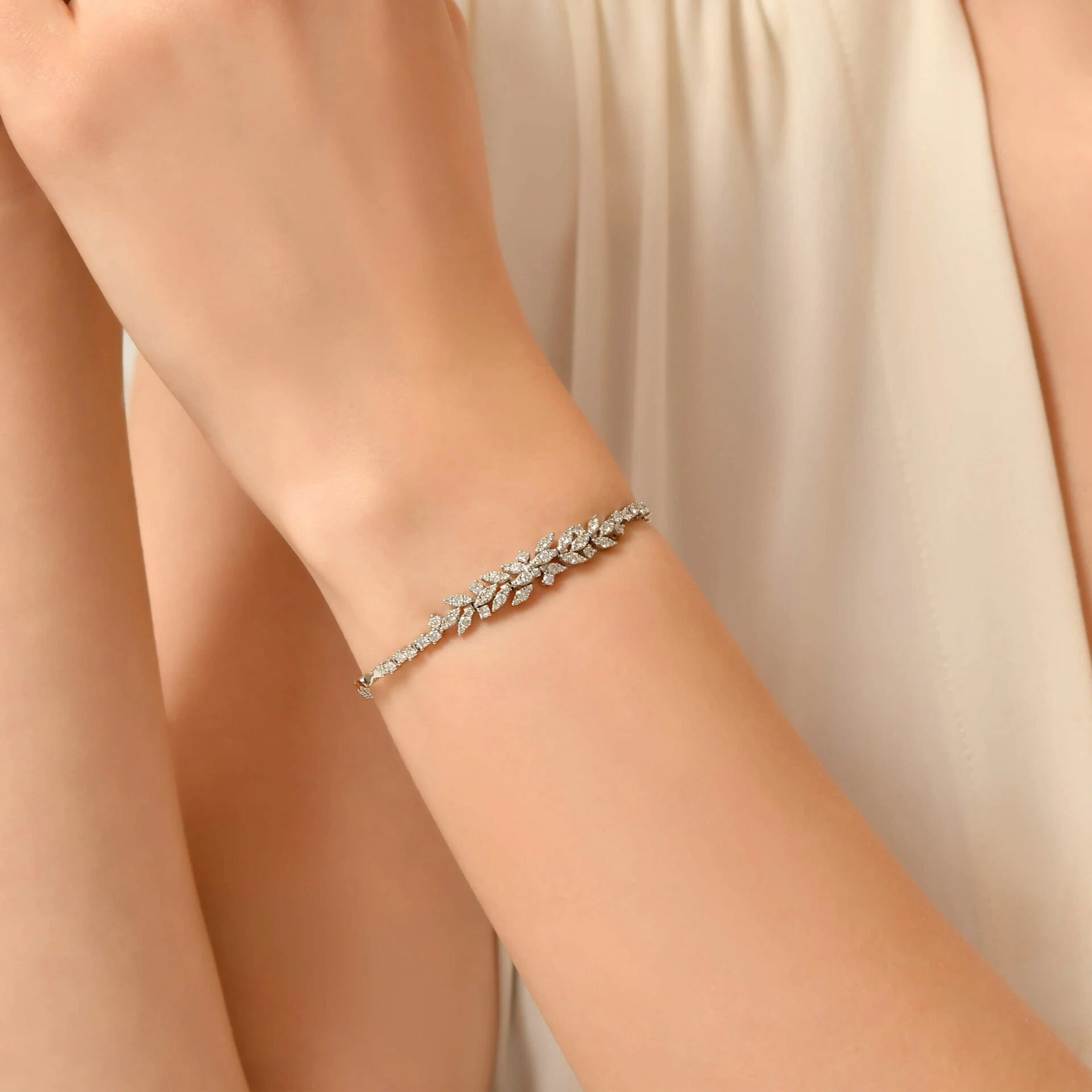 1,18 Karat Pırlanta Bileklik