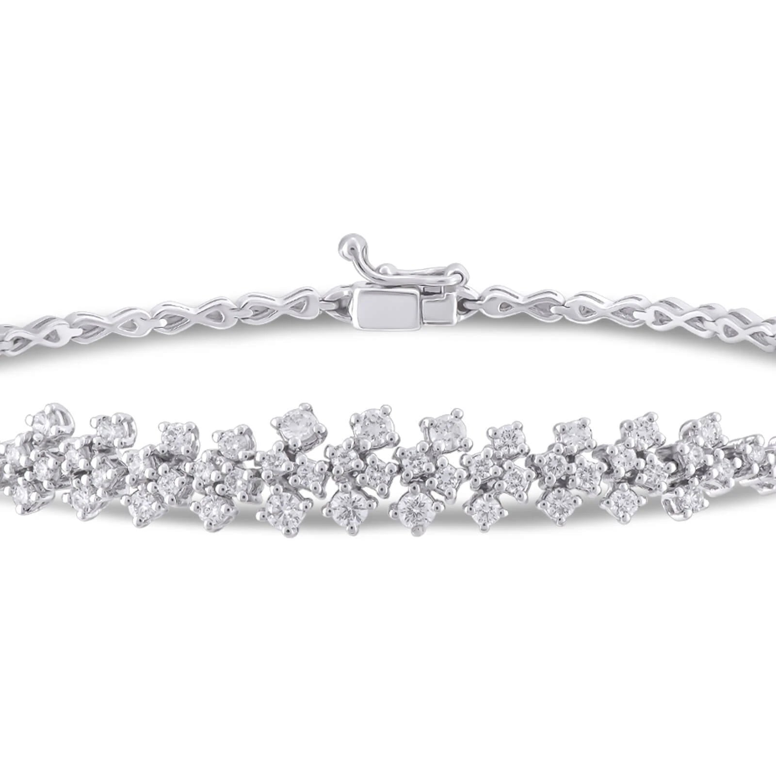 0,98 Karat Tasarım Pırlanta Bileklik