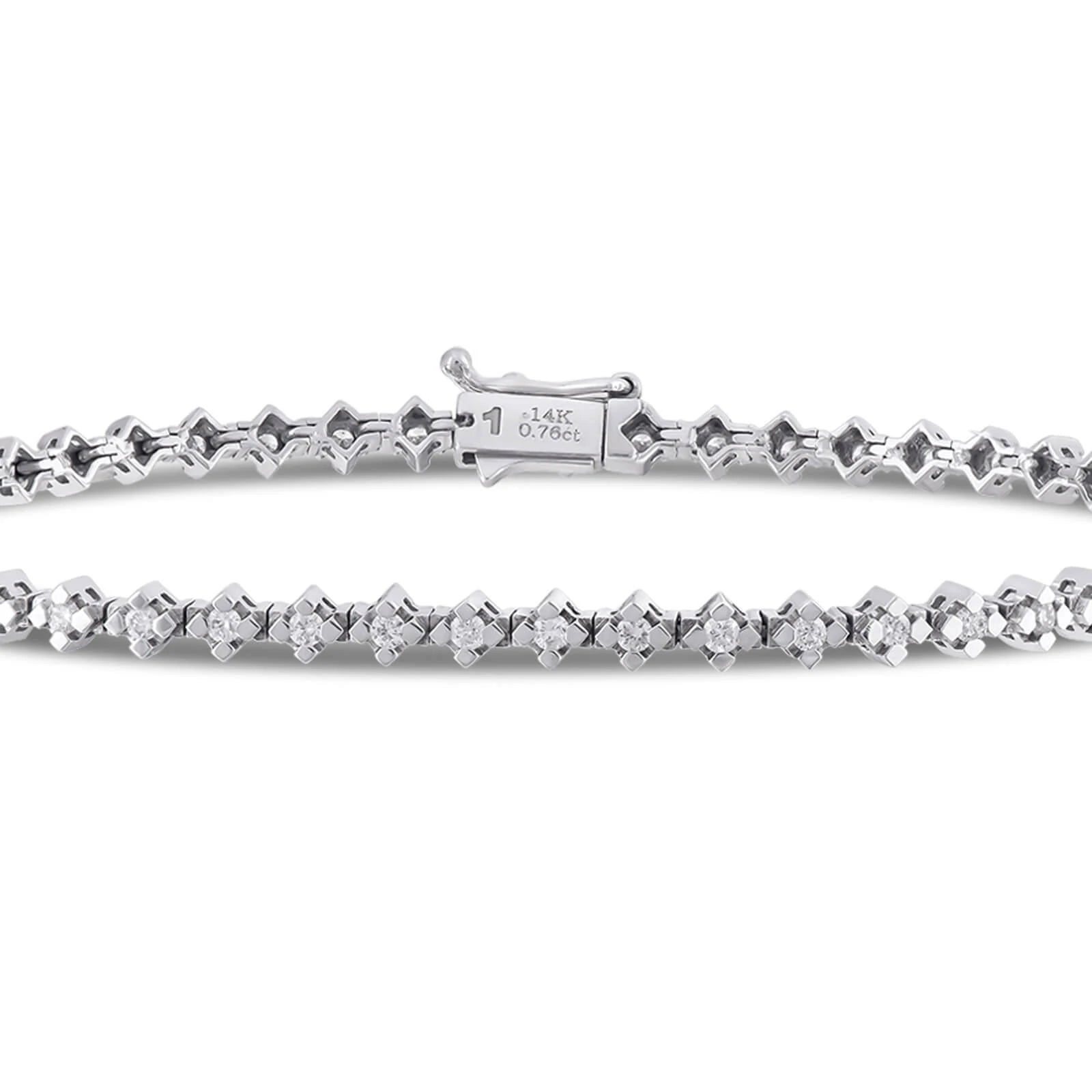 0,72 Karat Suyolu Pırlanta Bileklik - Venta Jewelry