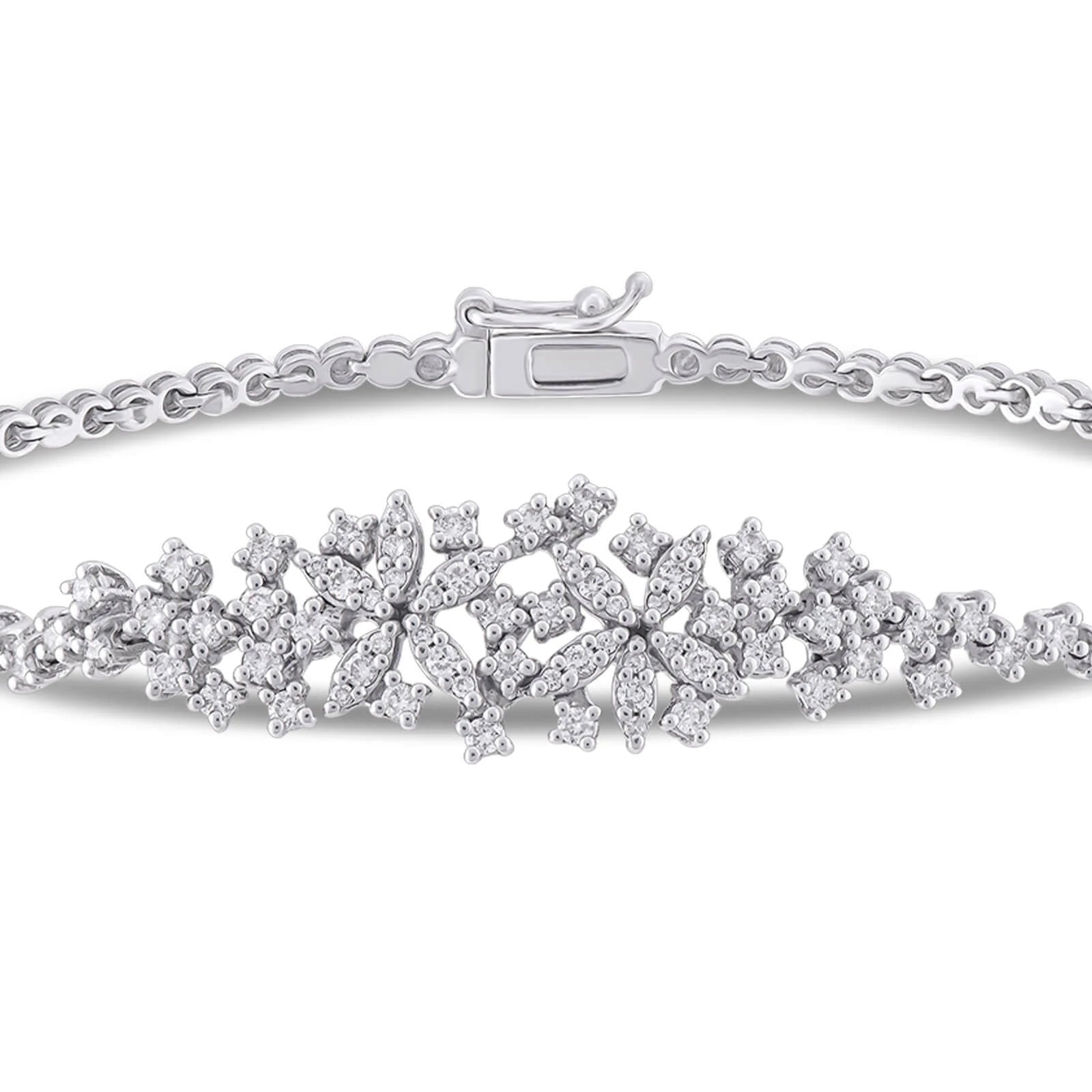 0,95 Karat Tasarım Pırlanta Bileklik