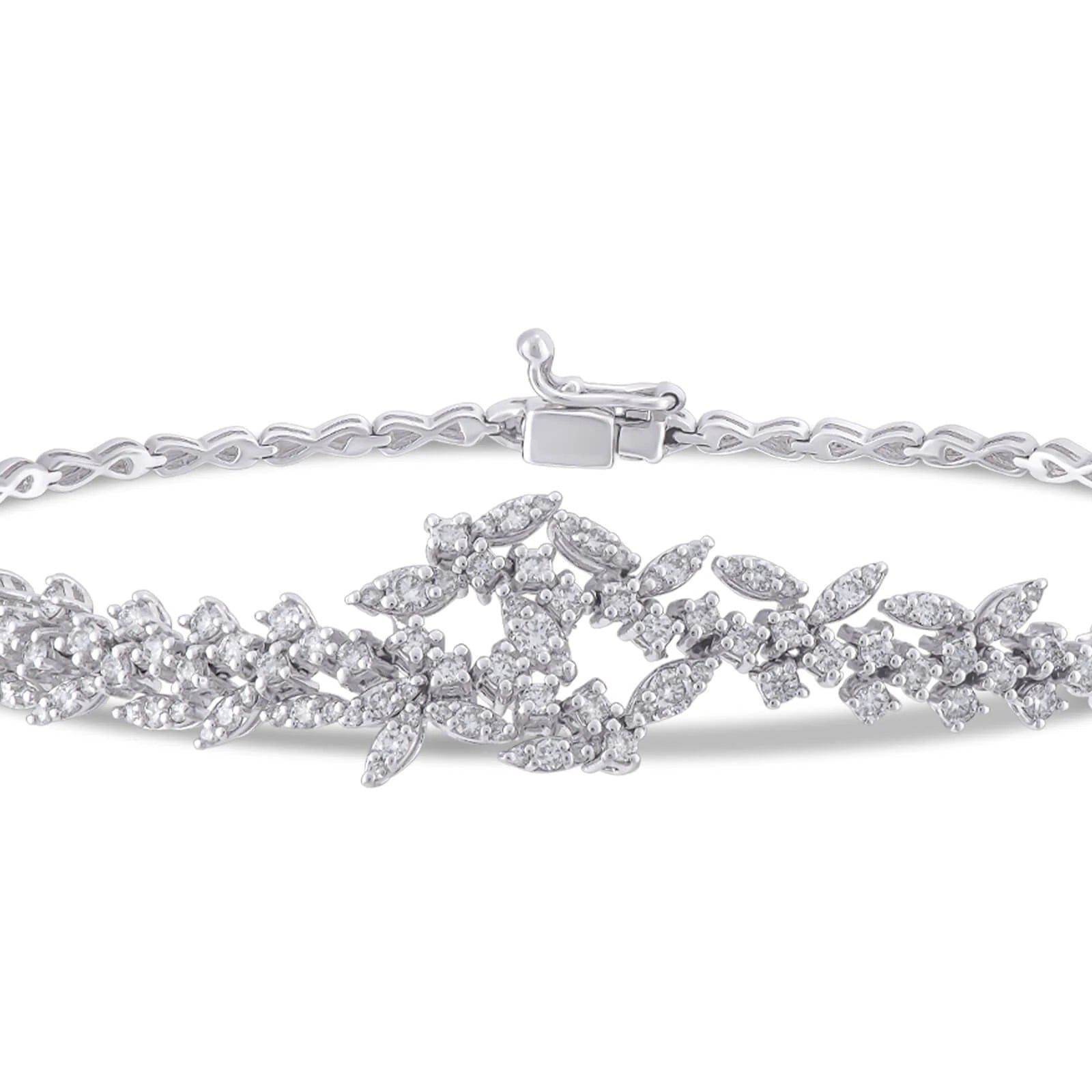 1,00 Karat Tasarım Pırlanta Bileklik