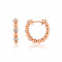 0,13 Karat Pırlanta Halka Küpe "Boncuk" - Venta Jewelry