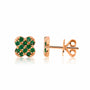0,32 Karat Zümrüt Küpe "Elvin" - Venta Jewelry