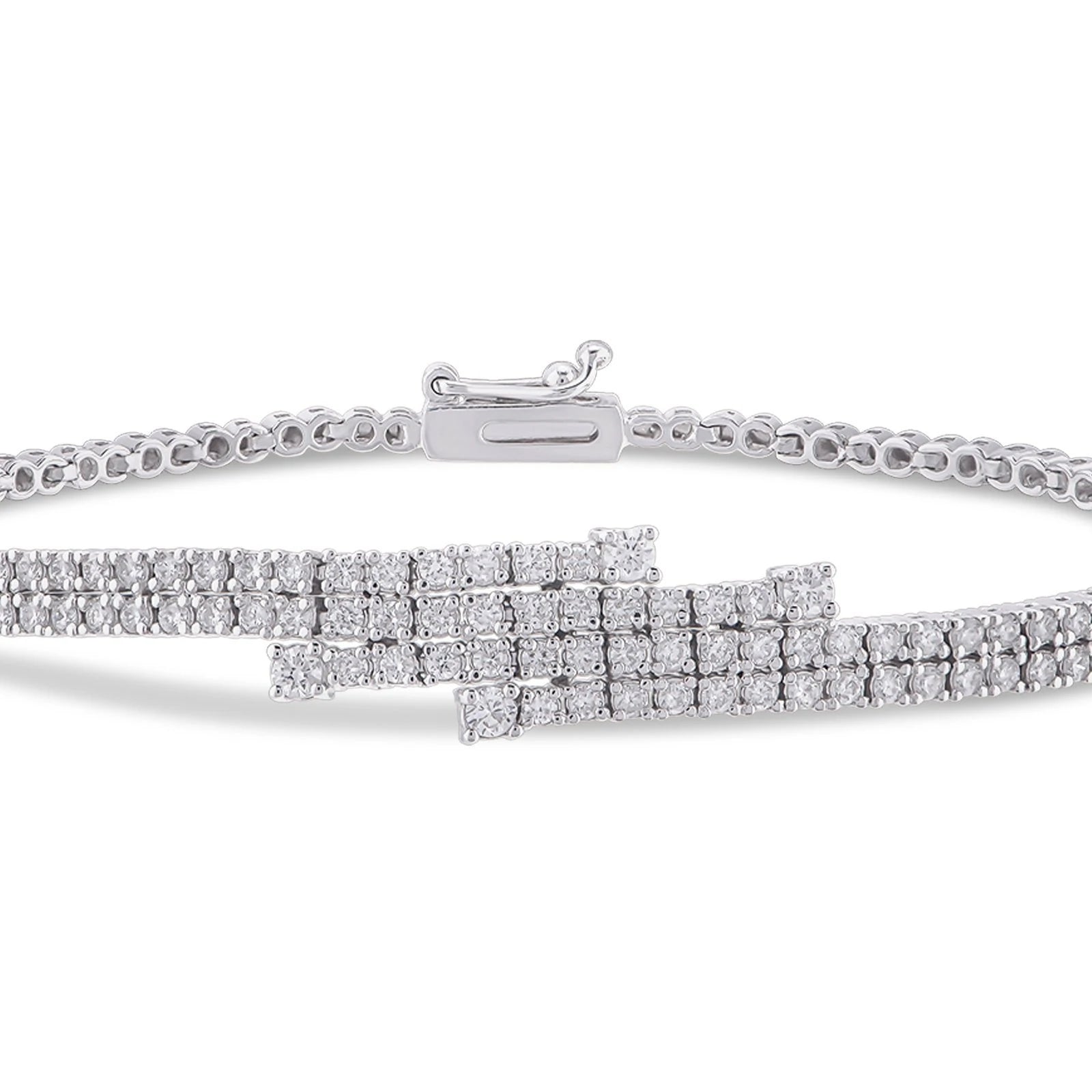 1,34 Karat Tasarım Pırlanta Bileklik - Venta Jewelry