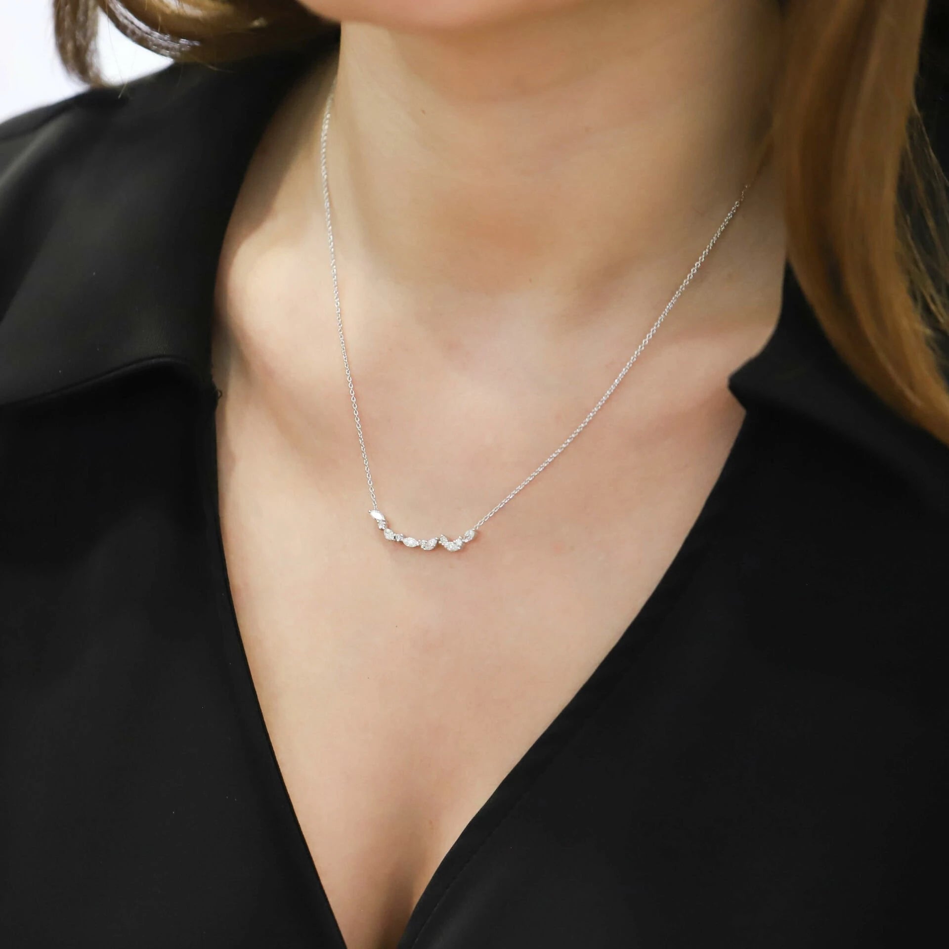 0,57 Karat Tasarım Pırlanta Kolye