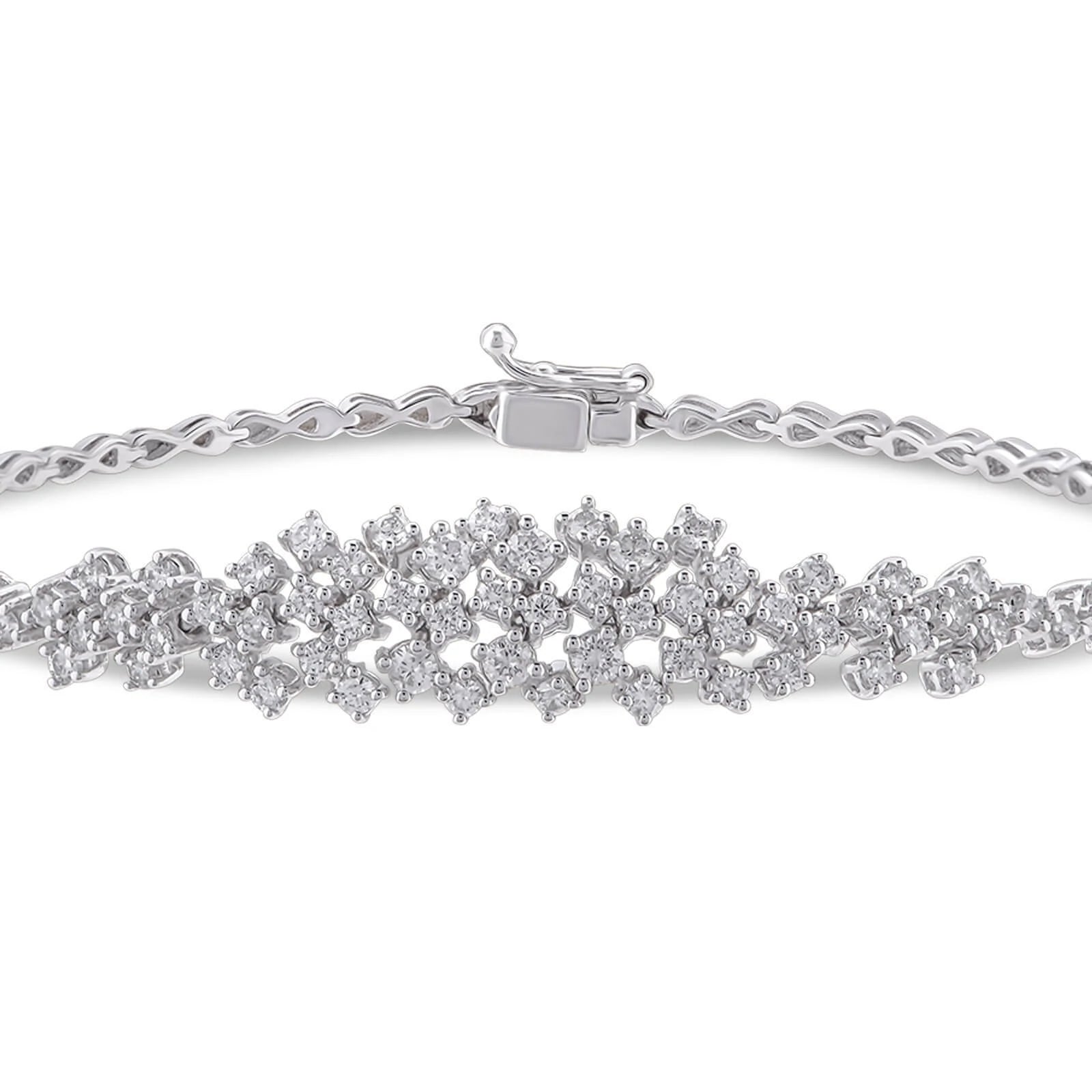 1,25 Karat Tasarım Pırlanta Bileklik - Venta Jewelry