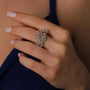 0,98 Karat Tasarım Pırlanta Yüzük "Elis" - Venta Jewelry