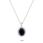 2,54 Karat Pırlantalı Safir Kolye "Navy" - Venta Jewelry