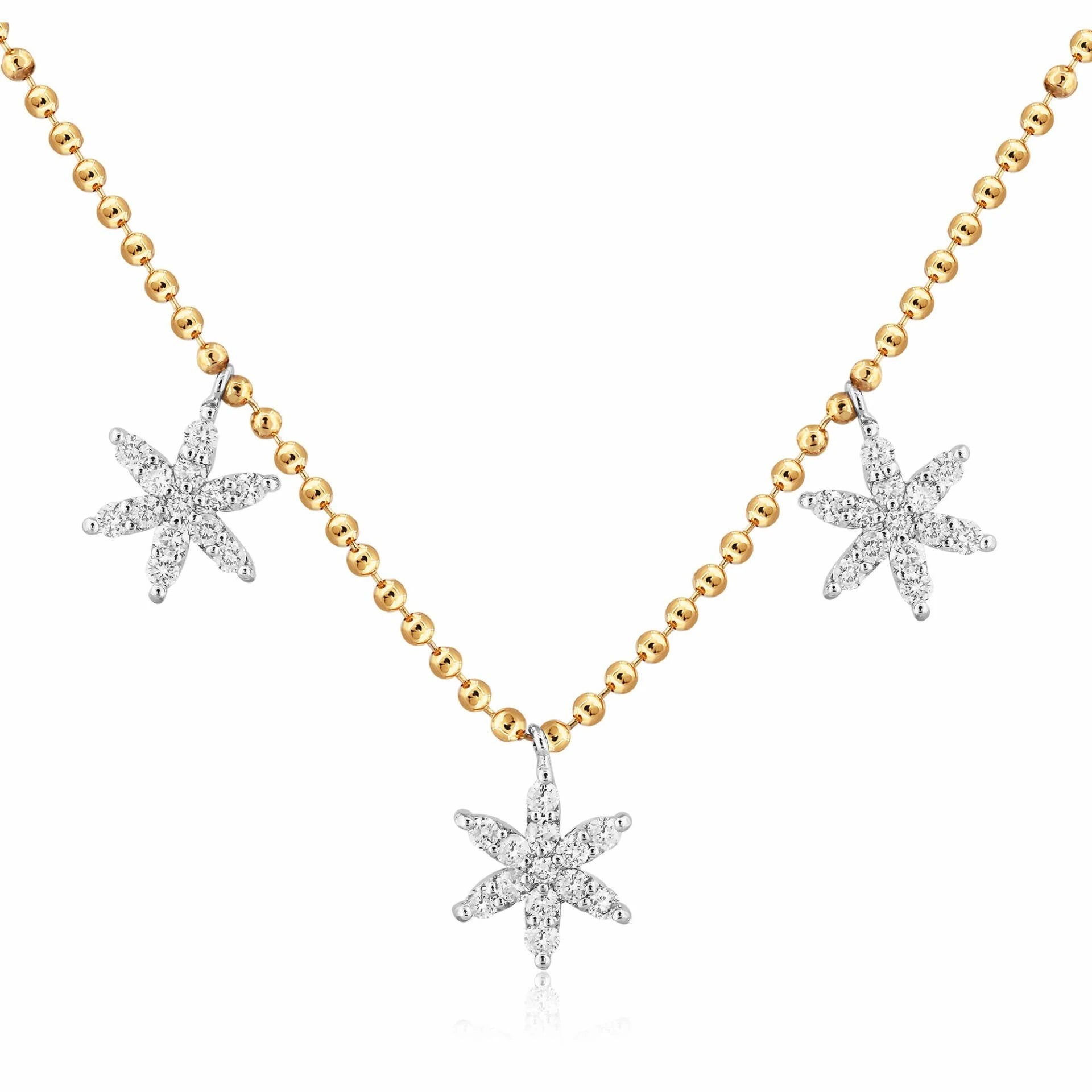 0,60 Karat Tasarım Pırlanta Kolye "Yıldız"