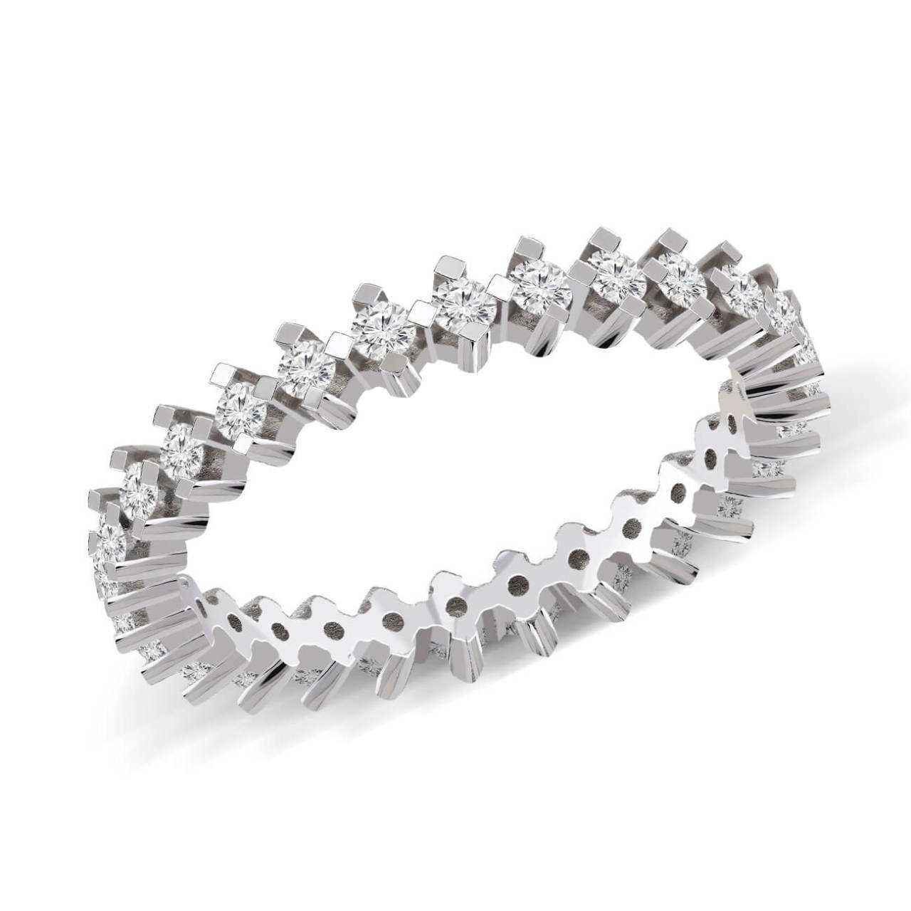 0,80 Karat Tamtur Pırlanta Yüzük "Tülin"