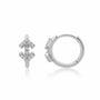 0,09 Karat Pırlanta Halka Küpe - Venta Jewelry