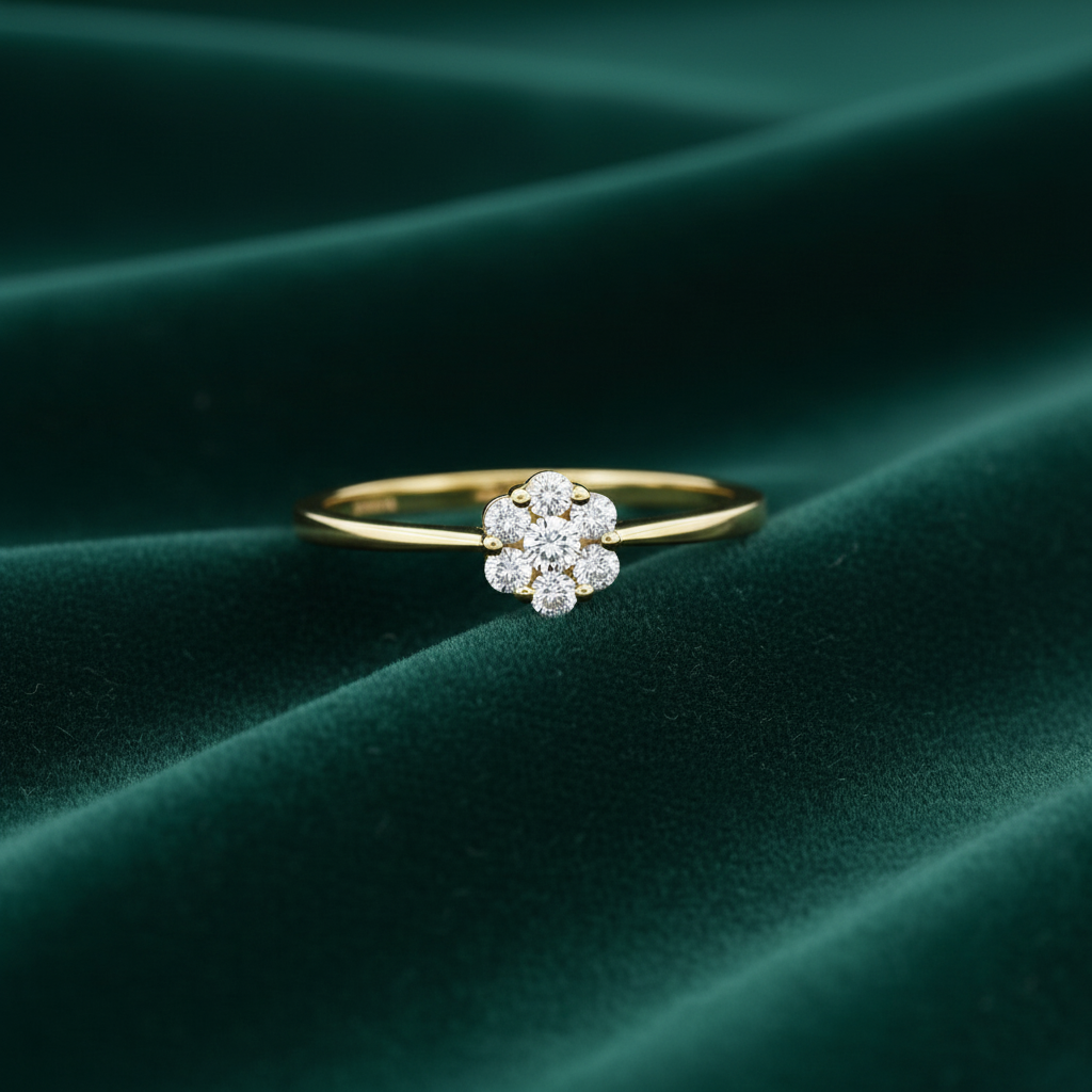 0,15 Karat Coronet Pırlanta Yüzük