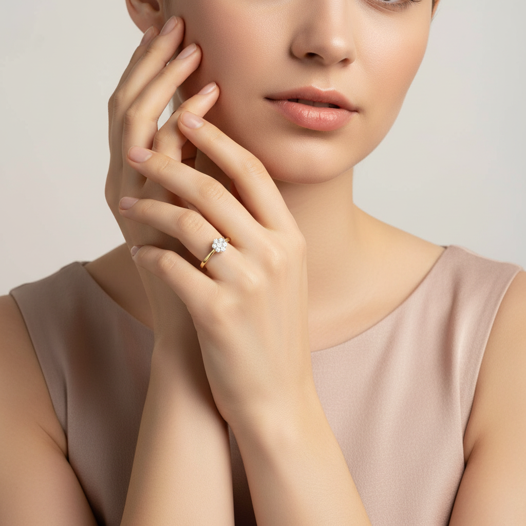 0,15 Karat Coronet Pırlanta Yüzük