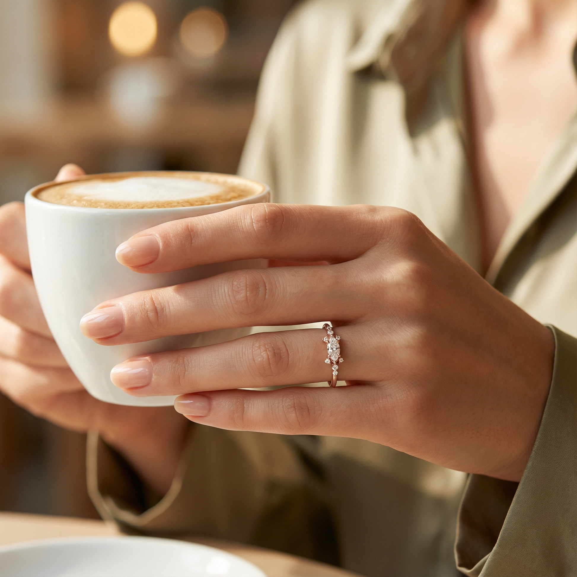 0,24 Karat Pırlanta Yüzük