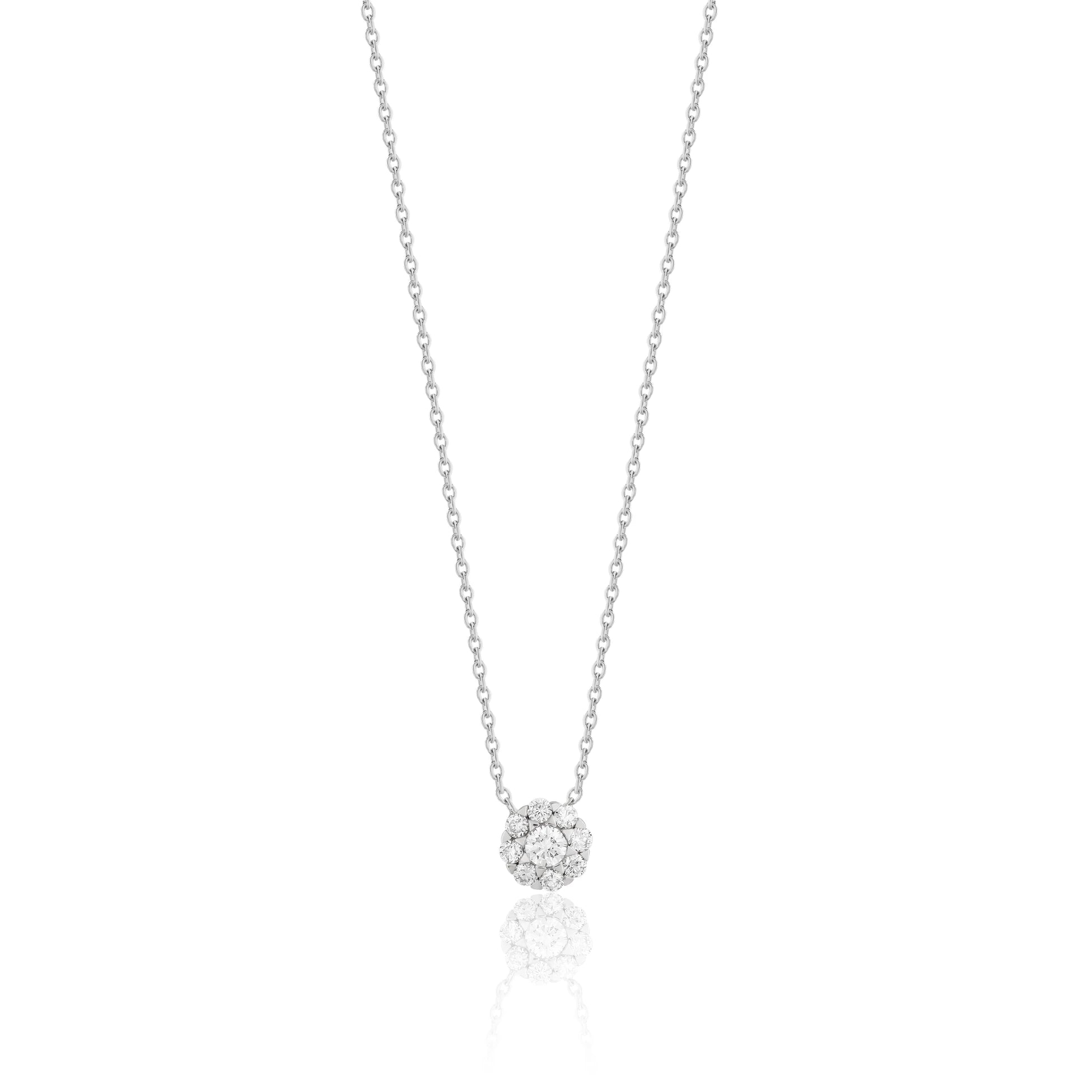 0,25 Karat Pırlanta Coronet Kolye "Vela"