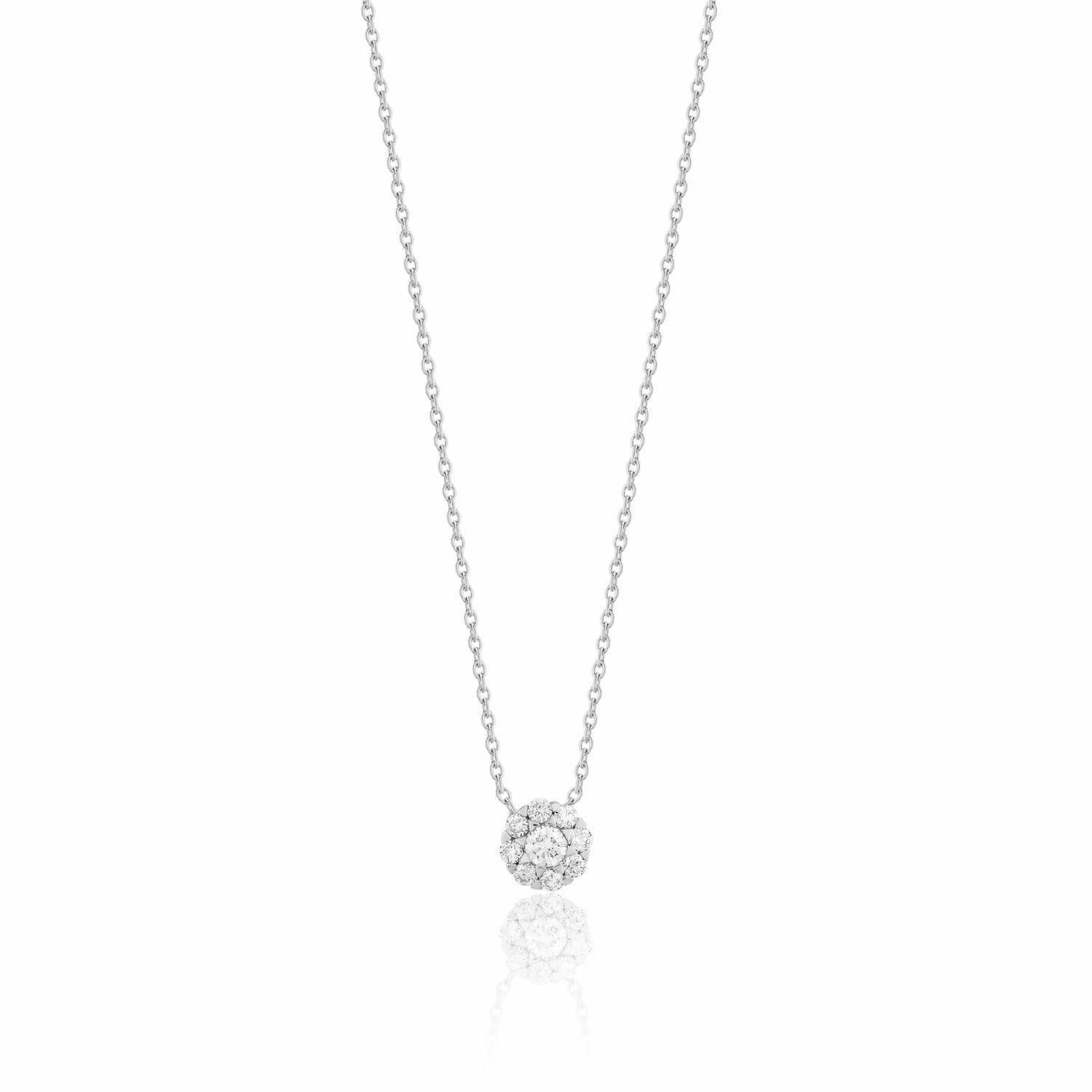 0,25 Karat Pırlanta Coronet Kolye "Vela"