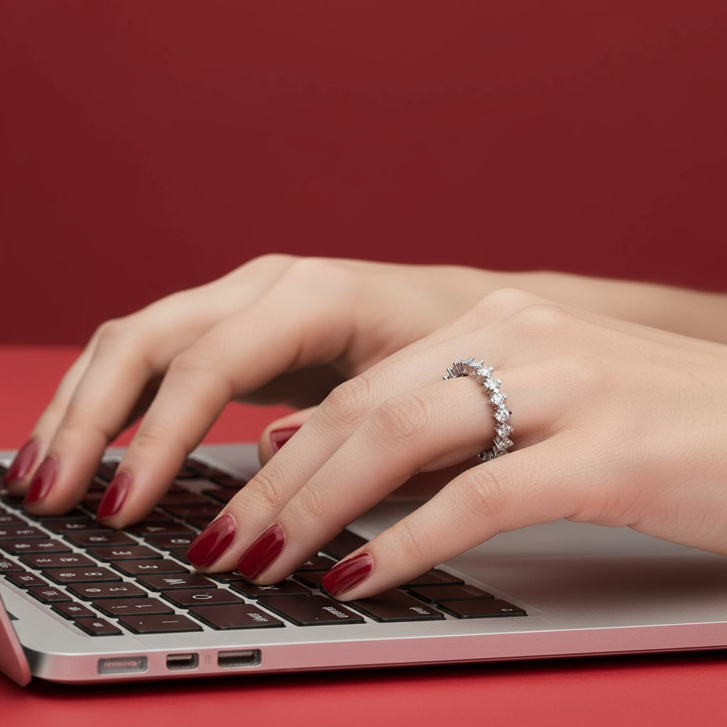 0,80 Karat Tamtur Pırlanta Yüzük "Tülin"