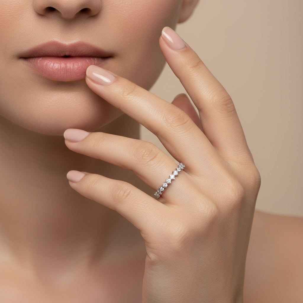 0,80 Karat Tamtur Pırlanta Yüzük "Tülin"