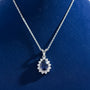 1,03 Karat Pırlanta Safir Kolye "Erna" - Venta Jewelry