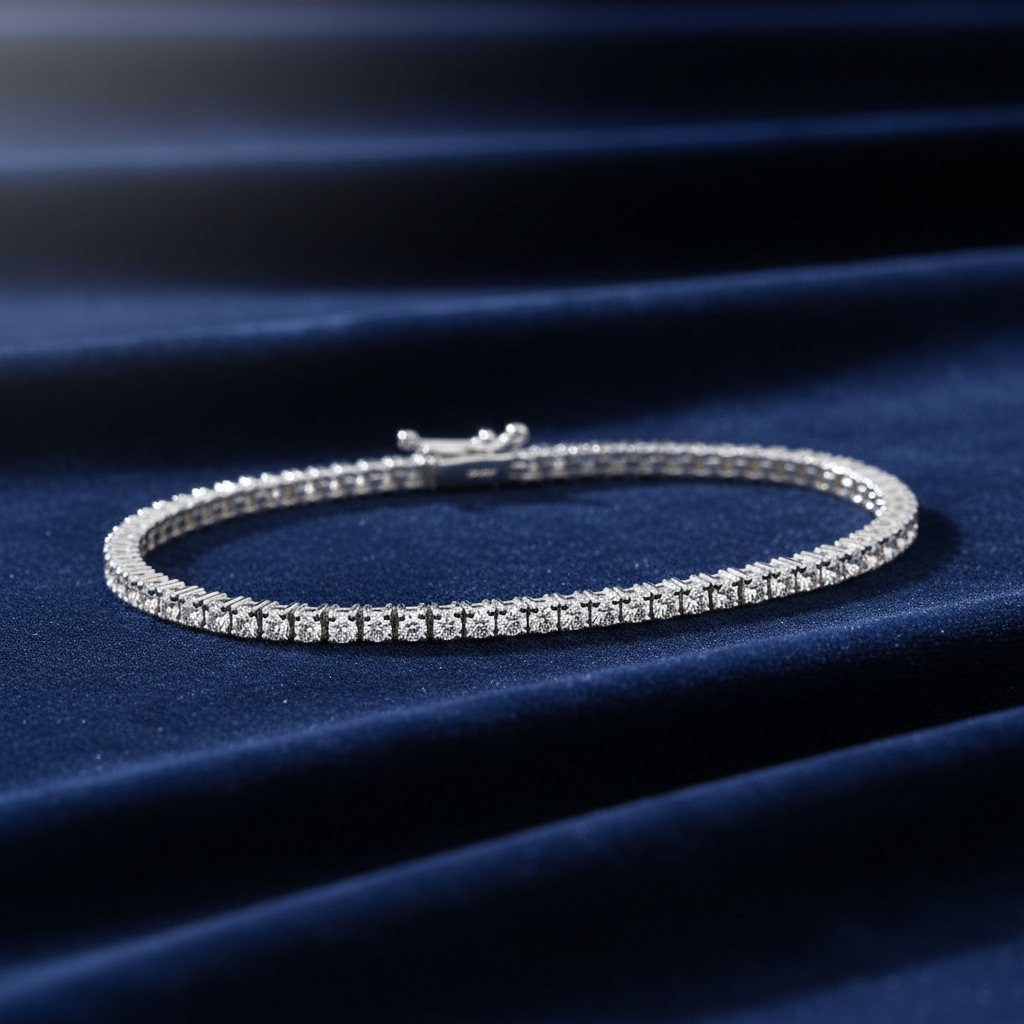 3,00 Karat Suyolu Pırlanta Bileklik "Serenity"