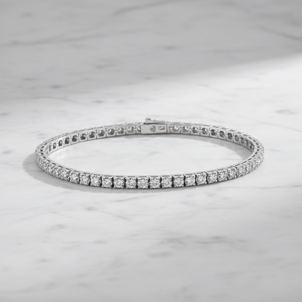 1,58 Karat Suyolu Pırlanta Bileklik "Crieri"