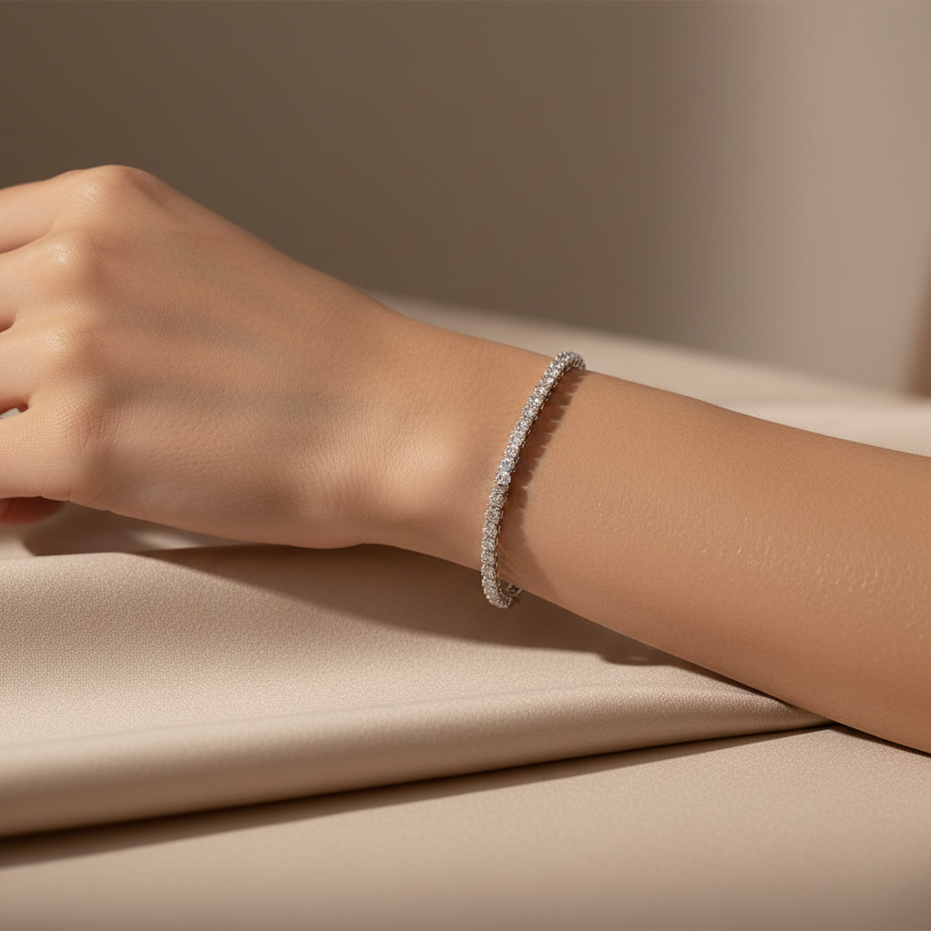 1,60 Karat Suyolu Pırlanta Bileklik