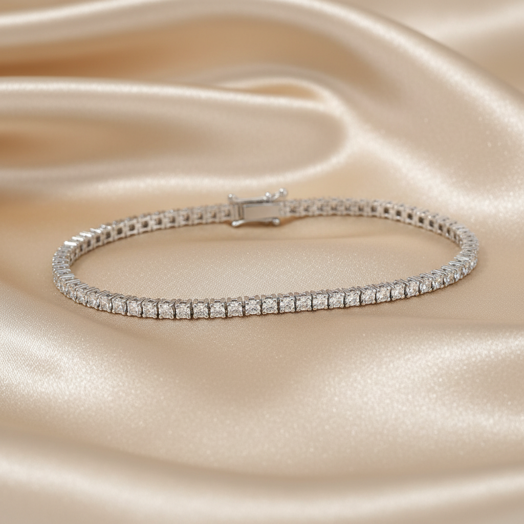 2,00 Karat Suyolu Pırlanta Bileklik "Serenity"