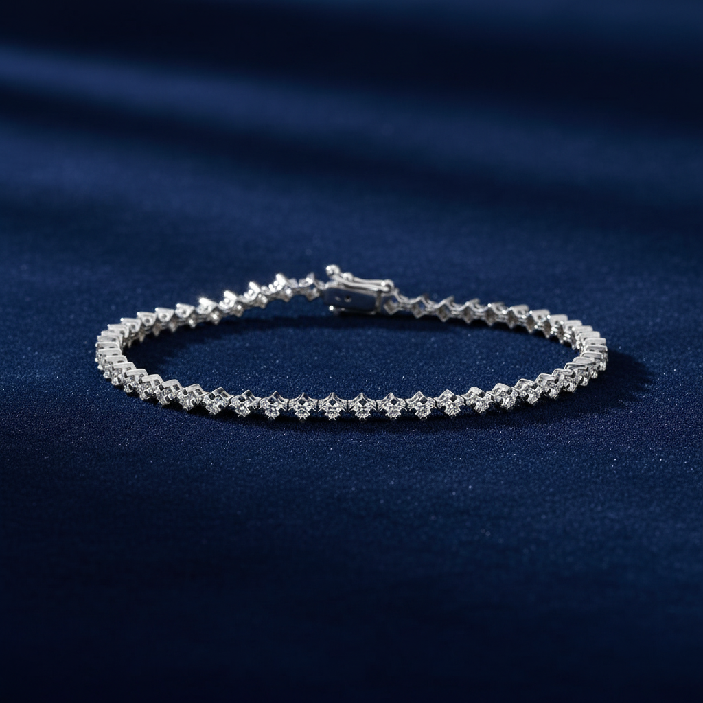 0,67 Karat Suyolu Pırlanta Bileklik