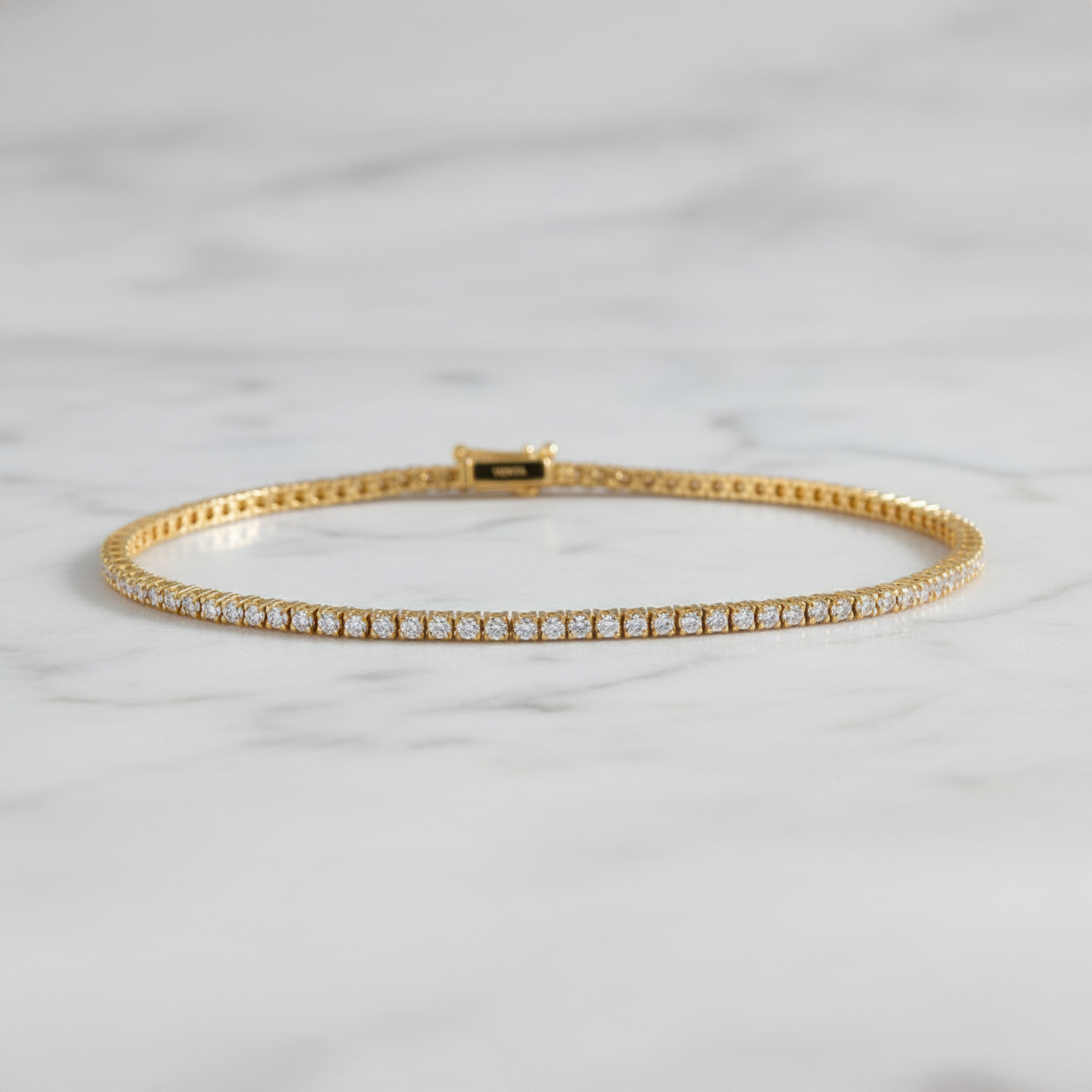 1,55 Karat Suyolu Pırlanta Bileklik