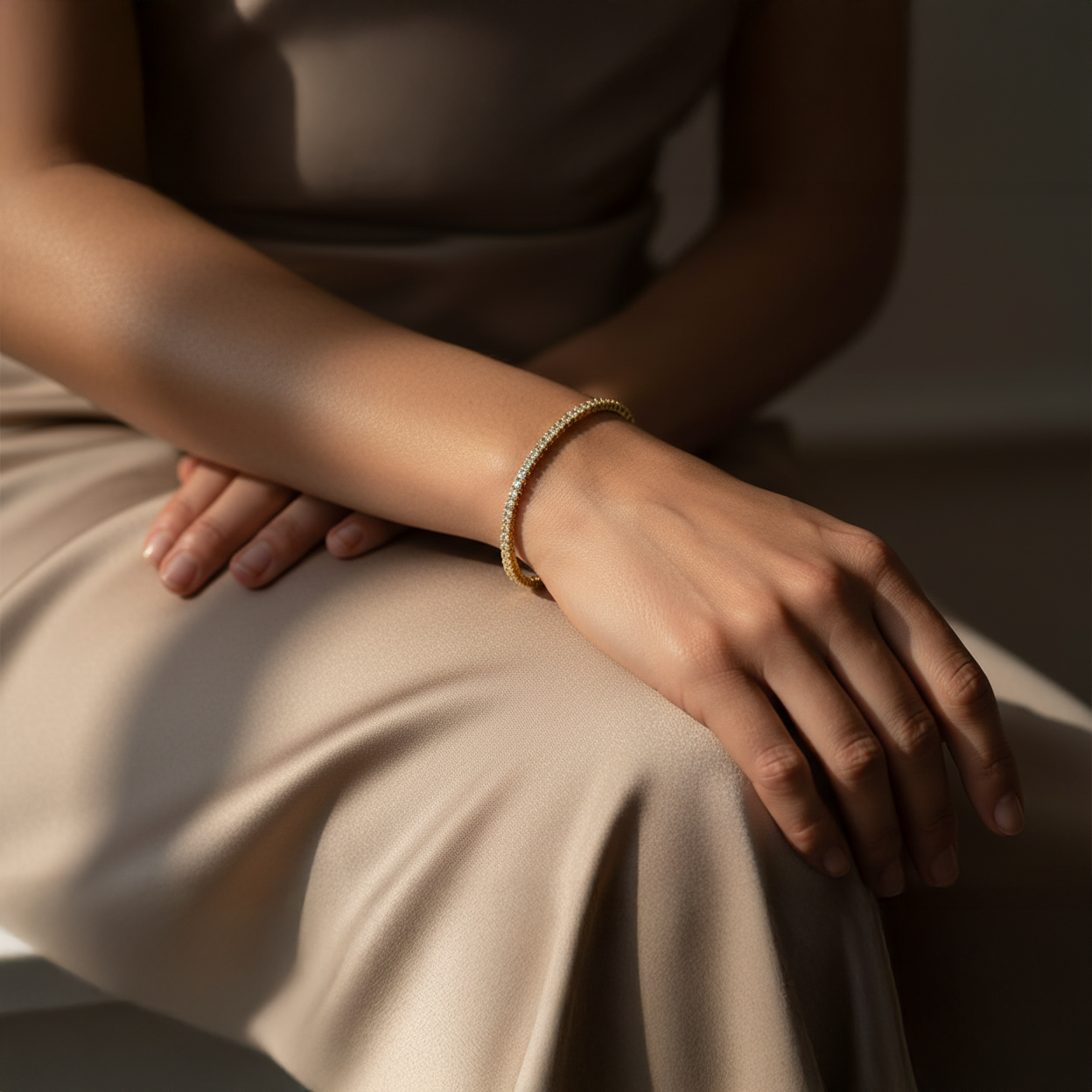 1,55 Karat Suyolu Pırlanta Bileklik