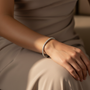 1,00 Karat Suyolu Pırlanta Bileklik "Serenity" - Venta Jewelry