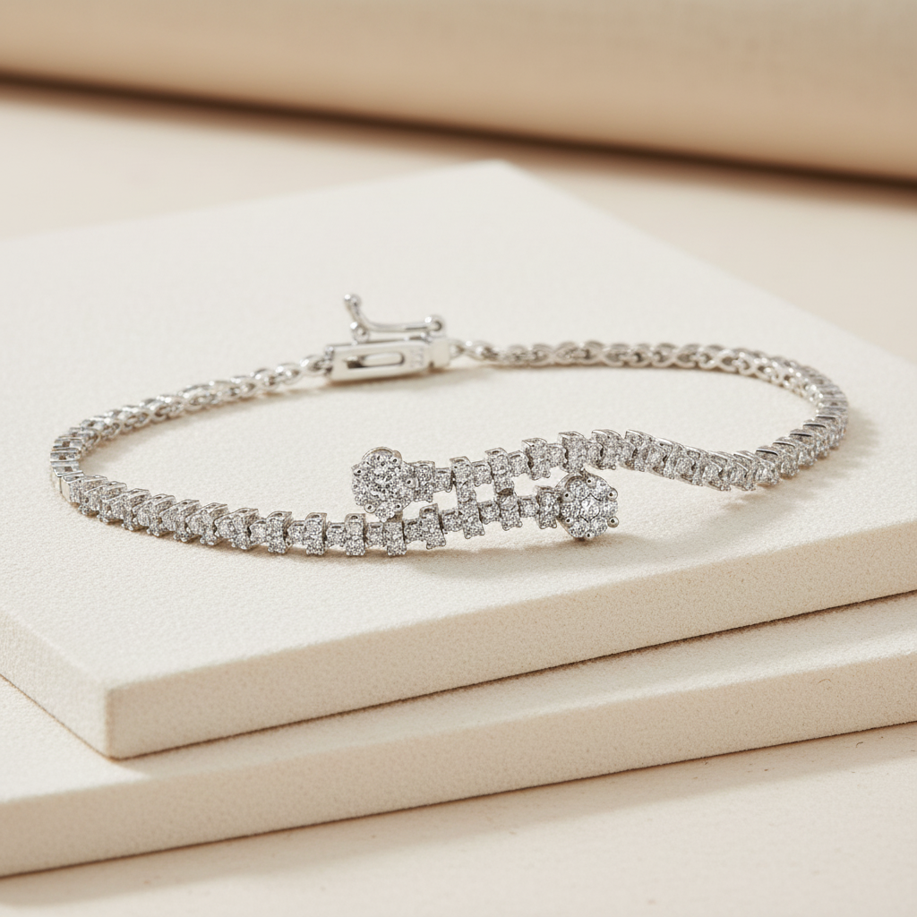 0,69 Karat Pırlanta Bileklik