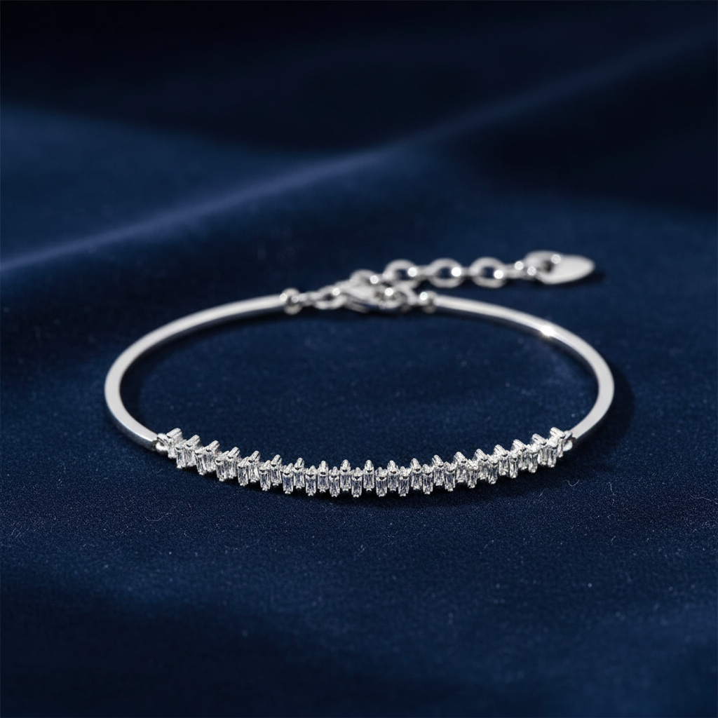 0,52 Karat Baget Pırlanta Bileklik