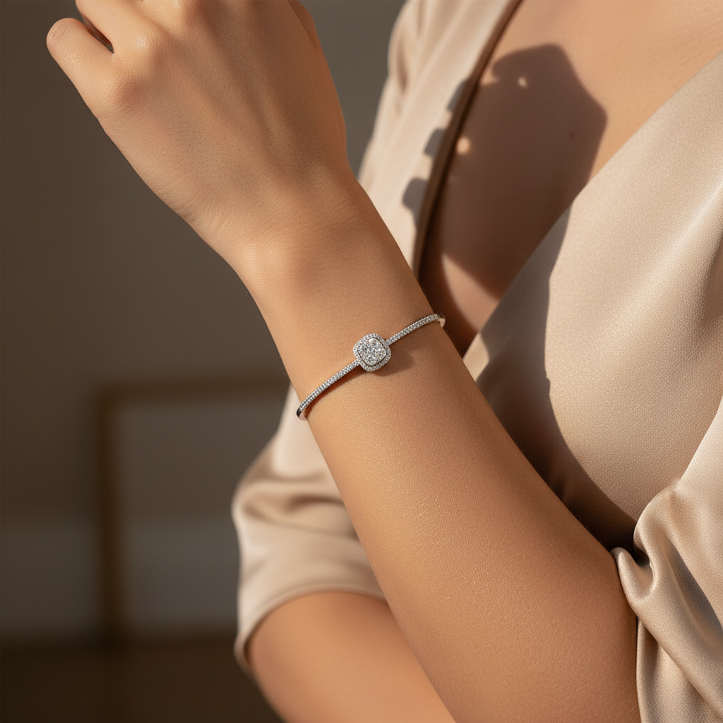 0,47 Karat Coronet Pırlanta Bileklik "Nare"