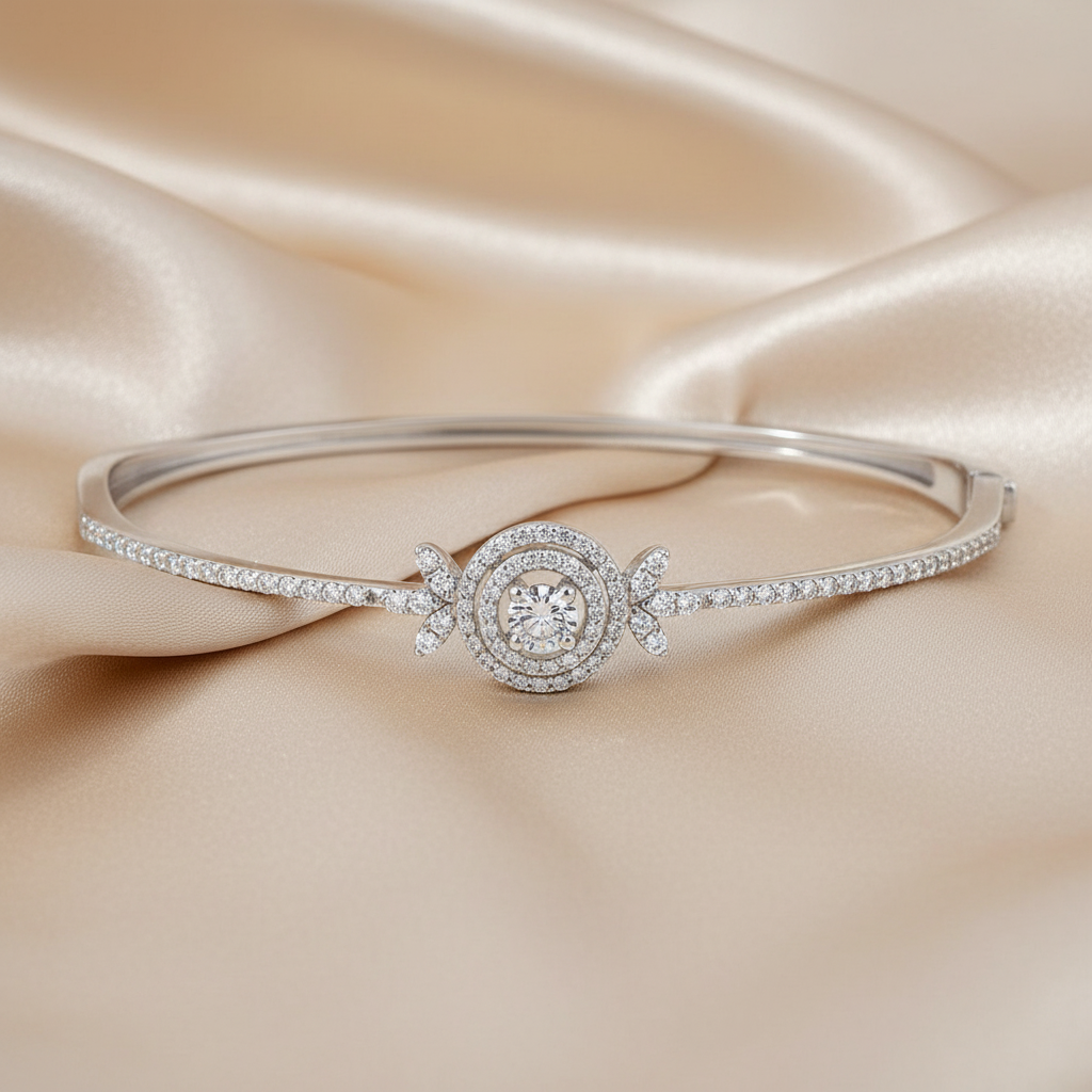 0,92 Karat Tasarım Pırlanta Bileklik