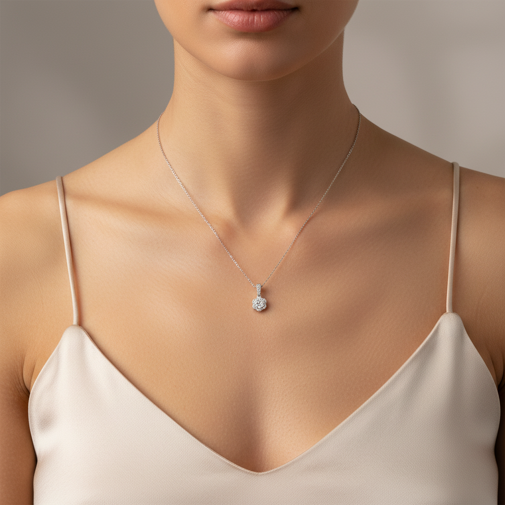 0,40 Karat Coronet Pırlanta Kolye