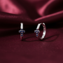 0,04 Karat Halka Küpe "Safir" - Venta Jewelry