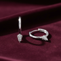 0,11 Karat Pırlanta Halka Küpe - Venta Jewelry