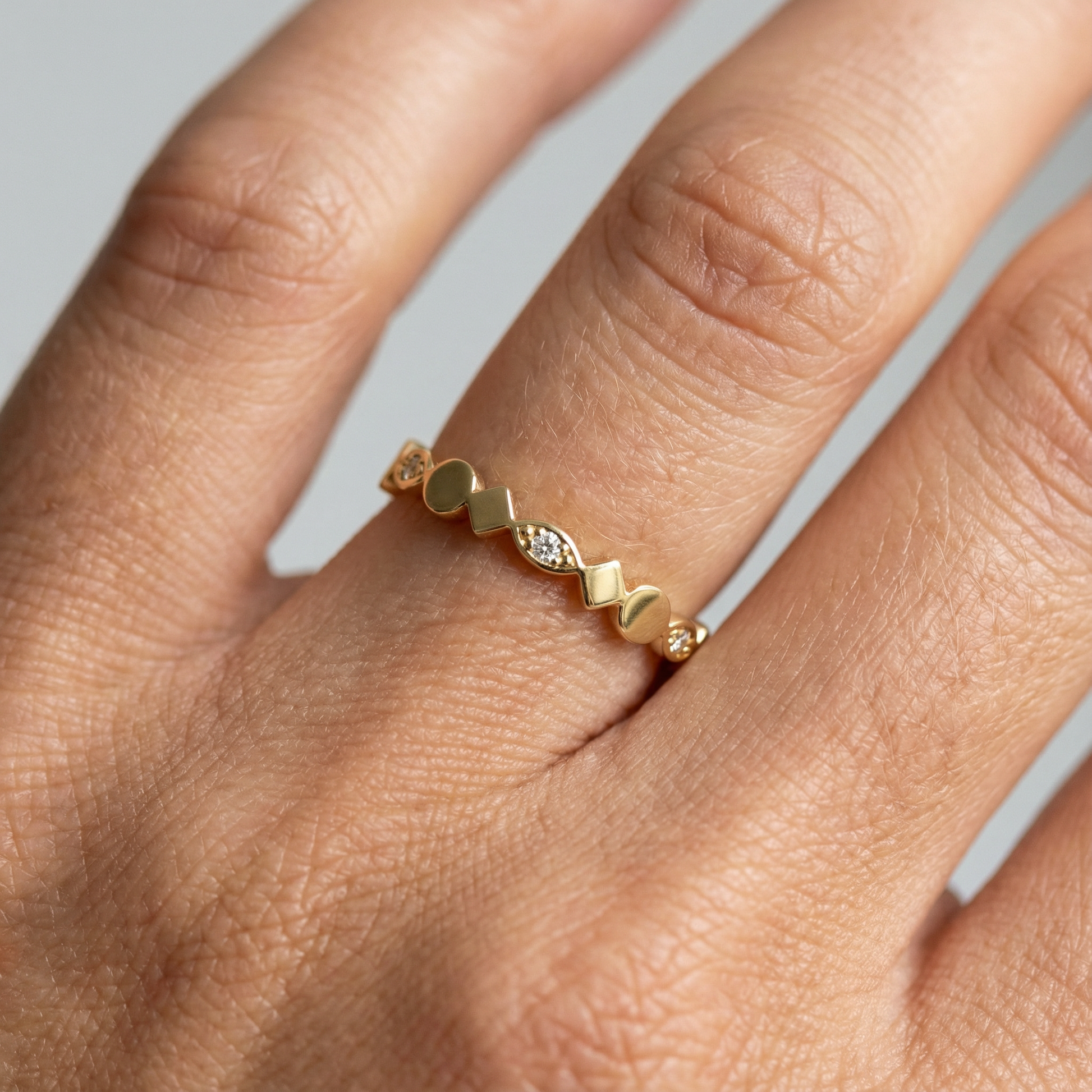 0,02 Karat Pırlanta Yüzük