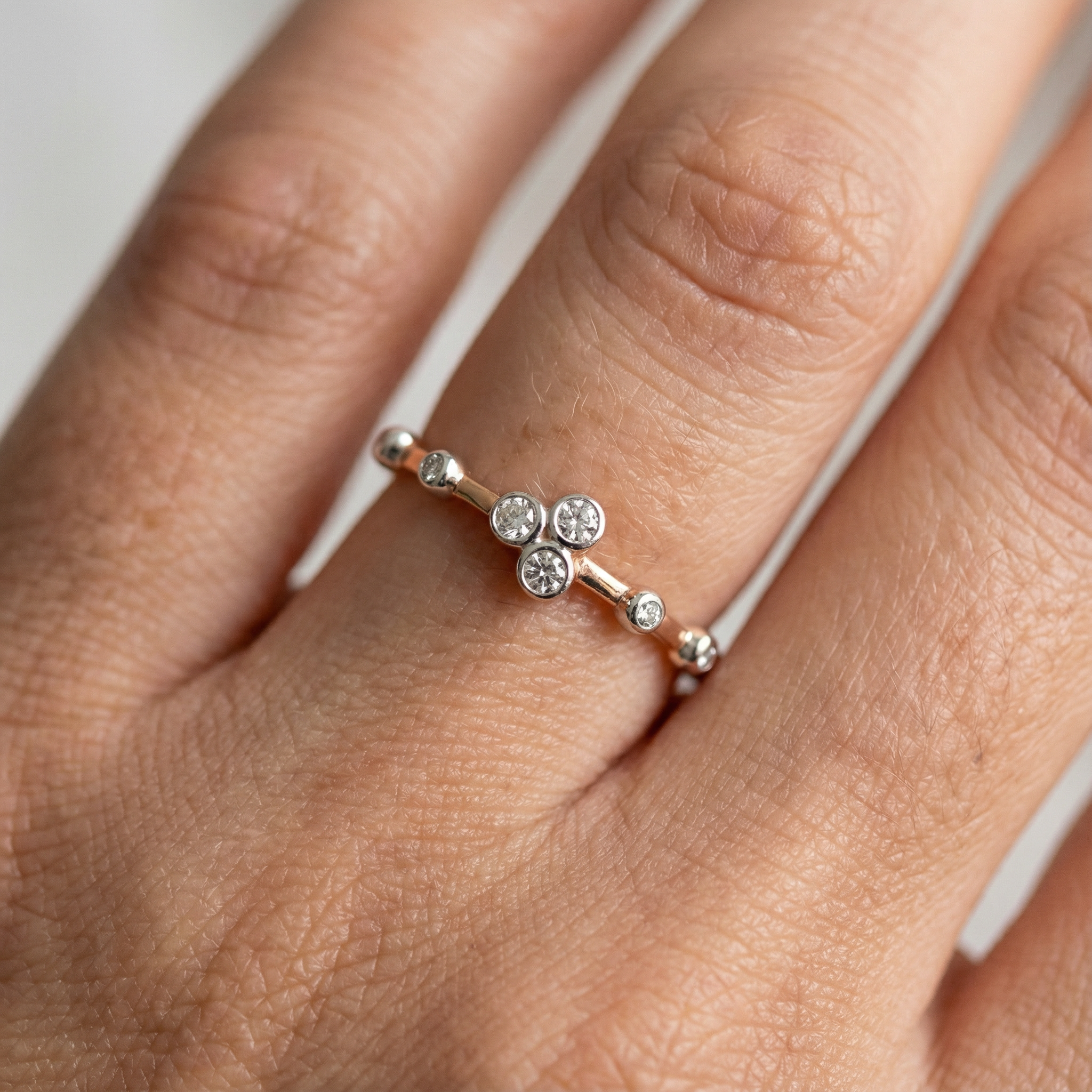 0,07 Karat Pırlanta Yüzük