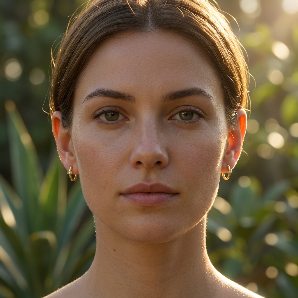 0,03 Karat Pırlanta Halka Küpe